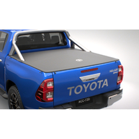 Genuine Toyota Soft Tonneau Pickup Cover w/ Sport Bar for Hilux Extra Cab A-Deck